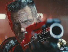 JOSH BROLIN SIGNED 11X14 PHOTO DEADPOOL 2 CABLE AUTOGRAPH PROOF BECKETT COA A