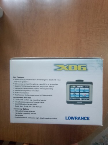 Lowrance XOG GPS Navigator (BOX ONLY)With instructions. - Picture 10 of 11