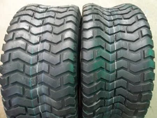 TWO 23x10.50-12, 23/10.50x12 Lawnmower Turf Tread 4 ply Tires