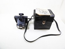 Vintage Polaroid Square Shooter 2 Instant Land Camera Black with Case Untested