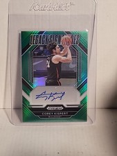2023 Prizm Draft Picks Corey Kispert Legacy Signatures Green