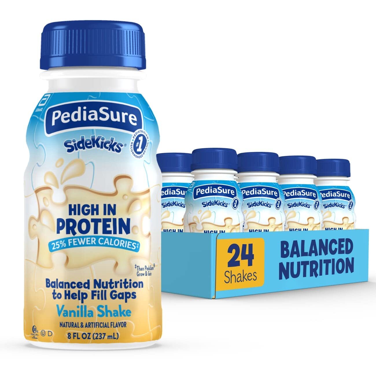 PediaSure SideKicks Protein Drink for Kids 10g Protein 24 Pa