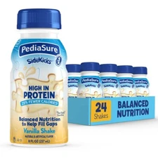 PediaSure SideKicks Protein Drink for Kids 10g Protein 24 Pack Complete Nutri...