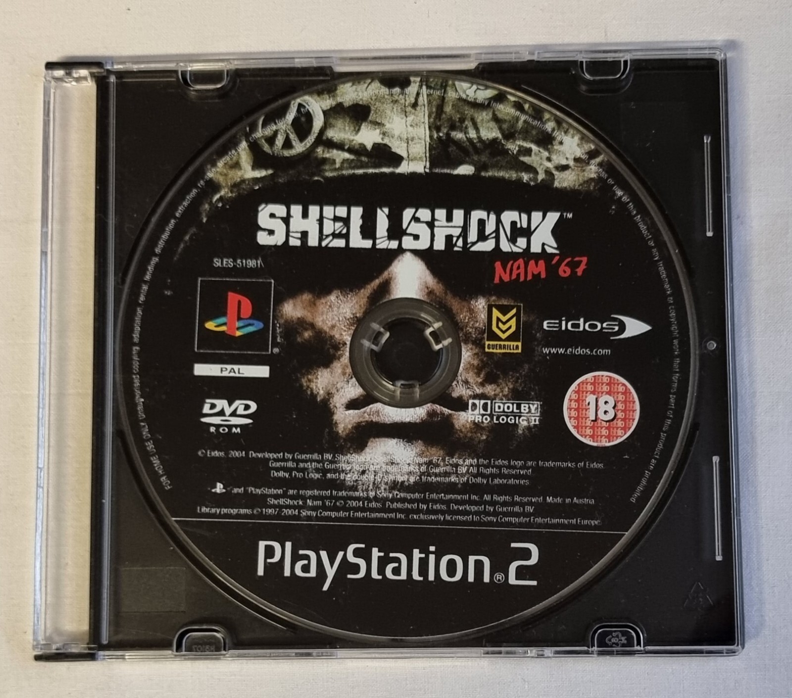 ShellShock: Nam '67 (PS2) (PlayStation), Used, 5032921020688