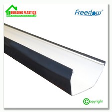 SQUARE LINE GUTTERING & FITTINGS ANTHRACITE GREY | 114mm SYSTEM| FREEFLOW