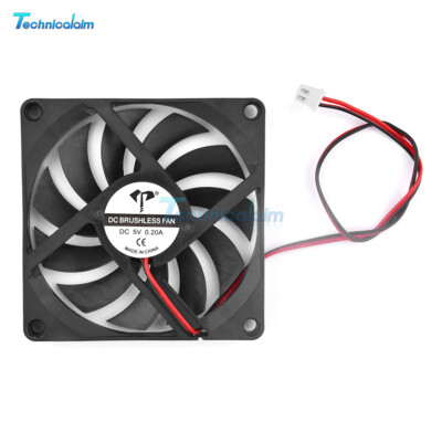 8010/8015/8020/8025 DC5/12/24V 2.4W 8cm Cooling Fan Computer Case Cooler Fans