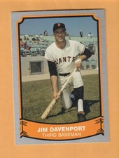 Jim Davenport San Francisco Giants 1989 Pacific Legends II #118 Alabaster AL 4V
