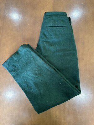 Vintage 60s 70s 28x28 Pants Mens Green Wool Hunting Outdoor Guide Logger