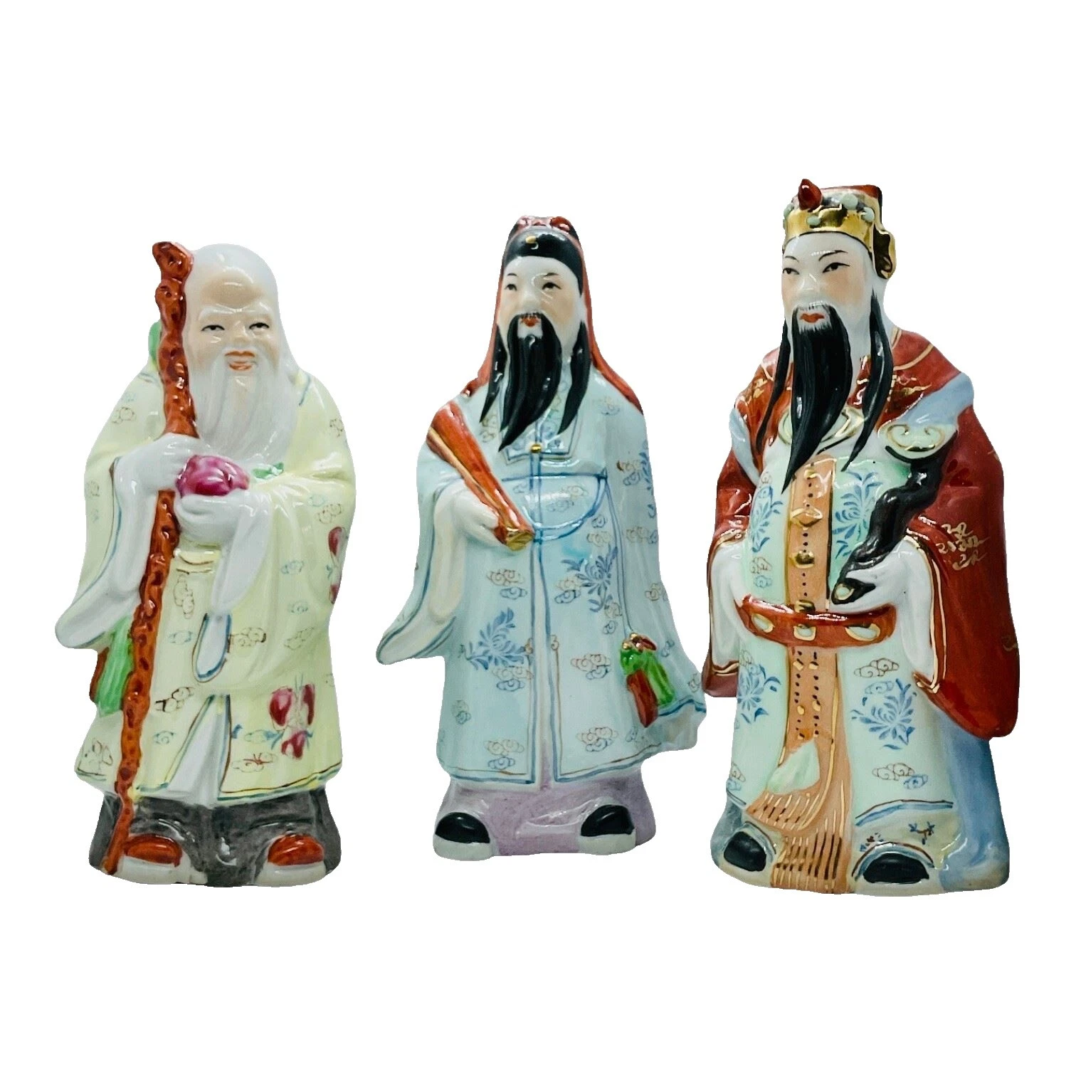 Vintage Reproduction Multi-Color Chinese Antiques