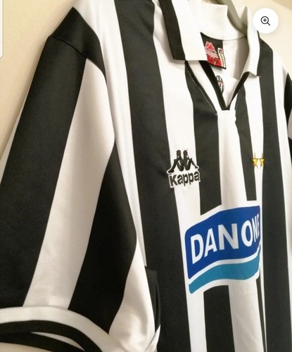 Maglia JUVENTUS R. BAGGIO 10 94 95 CALCIO CAMISETA SHIRT KAPPA DANONE FERRARA - Foto 7 di 8