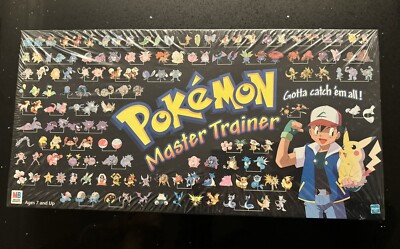 ***SEALED NEU*** Hasbro Pokemon Master Trainer Brettspiel. Ausgabe 1999.