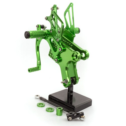 Juego de estriberas pedales estriberas reposapiés trasero para Honda CBF150 CB190R motocicleta CNC - Imagen 18 de 18