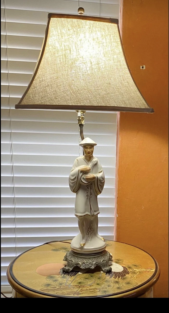 Vintage mid 2024 century ceramic lamps