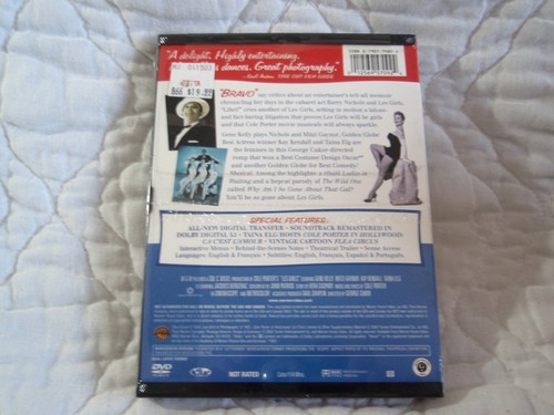 LES GIRLS DVD NEW WS GENE KELLY MITZI GAYNOR CLASSIC MGM MUSICAL COLE PORTER - Picture 2 of 5