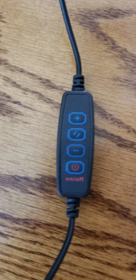 10 " Selfie Photo Ring Light w/ Phone Holder on Tripod, USB Powered, Multi-Color - Image 4 of 4