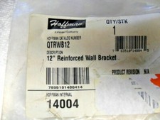 Hoffman QTRWB12 - 12" Reinforced Wall Bracket 14004 w/ Free Ship