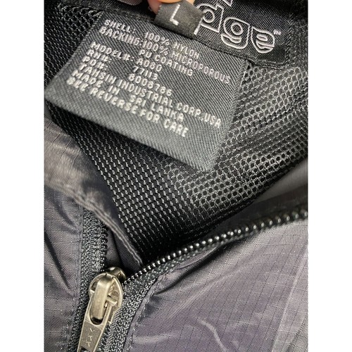 Red Ledge Windbreaker Jacke mit Kapuze schwarz Nylon Größe L leicht - Bild 5 von 14