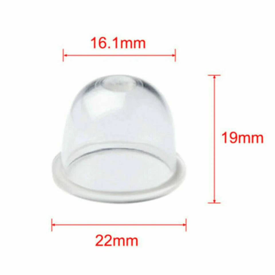 Fuel Pump Carburetor Primer Bulbs for Chainsaws Trimmer Brushcutter  19mm/22mm - image 3 of 4