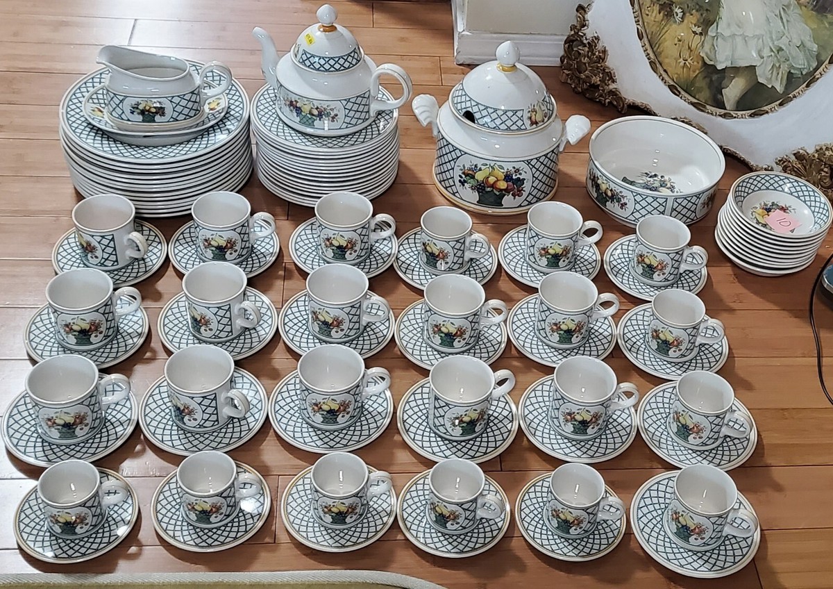 ☆ 希少Villeroy&Boch ☆BASKET ☆ 93pcs VILLEROY & BOCH BASKET Full set CLEAN!!! | eBay