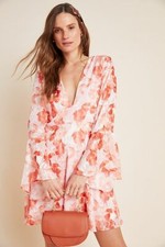 Nuevo Mini Vestido Anthropologie Hutch Amora Burnout Talla 0 Pequeño Precio de venta sugerido por el fabricante: $178