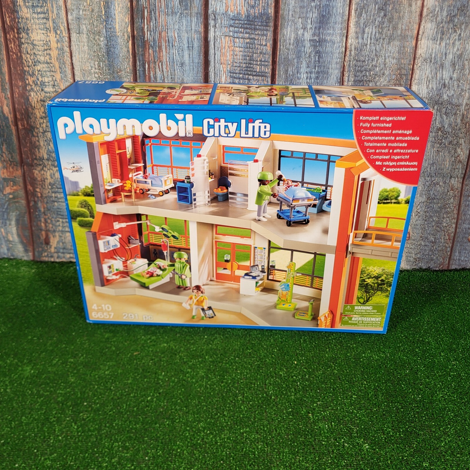 Playmobil Furnished Children's Hospital Set (6657) for sale online eBay