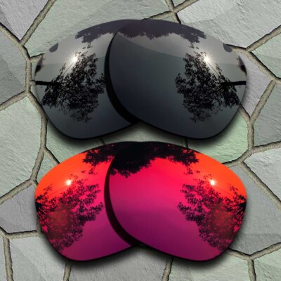 Grey Black&Violet Red Polarized&Anti-scratch Lenses Replacement For-ALTO S/M