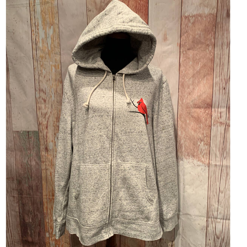 Handmade Upcycled XXL Cardinal long slv 