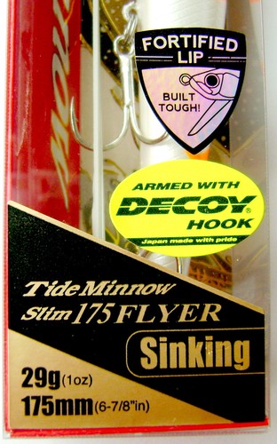 DUO Tide Minnow Slim 175 FLYER NEUF 2023 Leurre De Pêche En Mer, Hard Bait, Bar - Photo 5/51