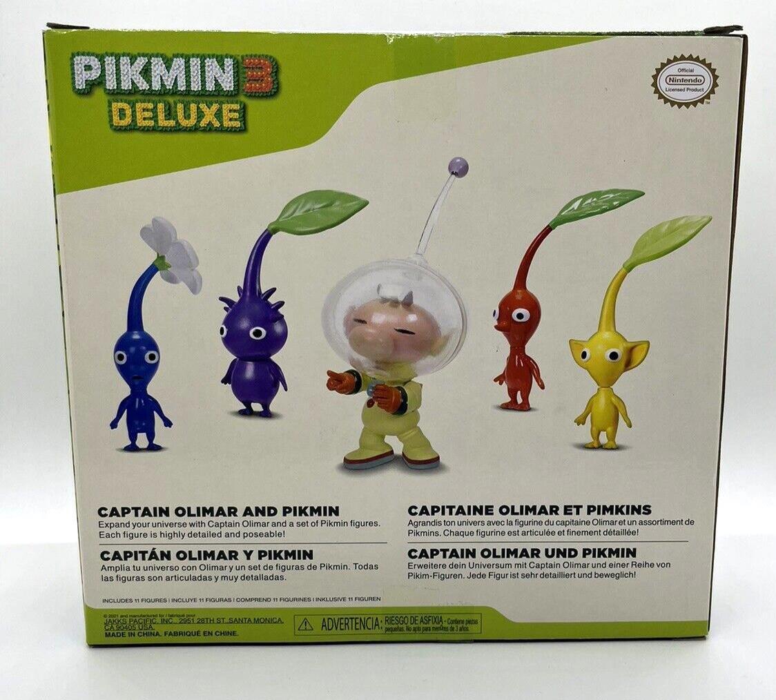 World of Nintendo Captain Olimar Pikmin Deluxe Set 11pk