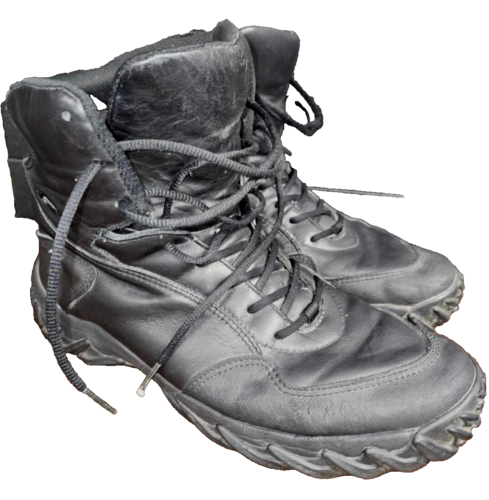 Herren 6 Zoll schwarz Leder Oakley SI Assault Stiefel Größe 10 - Bild 1 von 10