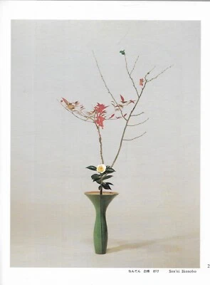 Japanische Ikebana Zeitschrift 1989 SELTEN Ikenobo - Bild 1 von 4