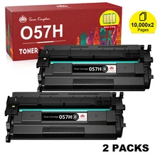 2Pack 057H Toner Cartridge compatible for Canon 057 LBP226dw LBP227dw MF445dw