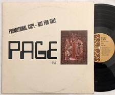 Gene Page Orchestra -PAGE 1- promo lp VMC VS 125 northern soul OF OUR OTHER DAYS