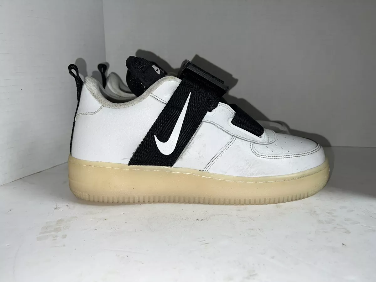 propeller Gedrag Gezichtsveld Nike Air Force 1 Utility QS White/Black - Soles Glow SIZE. Y 7 PRE Owned |  eBay