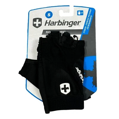 Harbinger Flexfit Lifting Gloves (1 Pair) 10629 Unisex Adult Size Small 'NEW'
