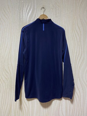 ITALY 2018 FOOTBALL SOCCER TRAINING 1/4 ZIP SWEATSHIRT PUMA 752318