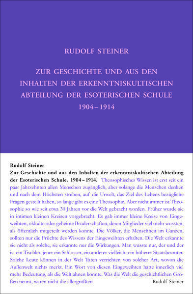 Thumbnail - Zur Geschichte Und Aus Den Inhalten Der Erkenntniskultischen Abteilung