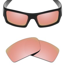 hdhut Anti-Scratch Polarized Replacement Lens for-Oakley Gascan Peach Gold