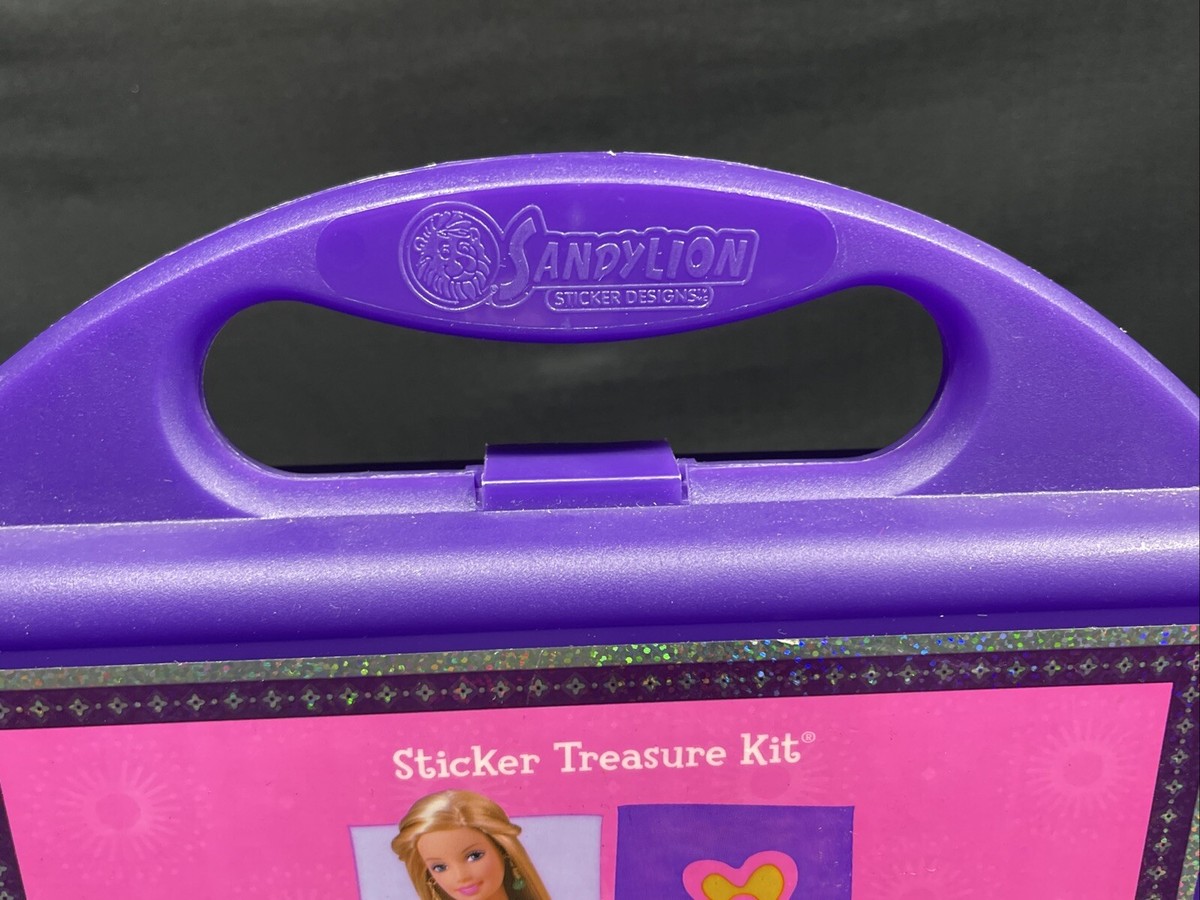Barbie　2000年頃同時物　シール&ステッカー&メモ帳　未使用！未開封も！ Barbie Sticker Treasure Kit SandyLion 2002 | eBay