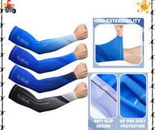 4 Pares De Mangas De Brazo Para Hombres Y Mujeres Proteccion Solar UV Brazos