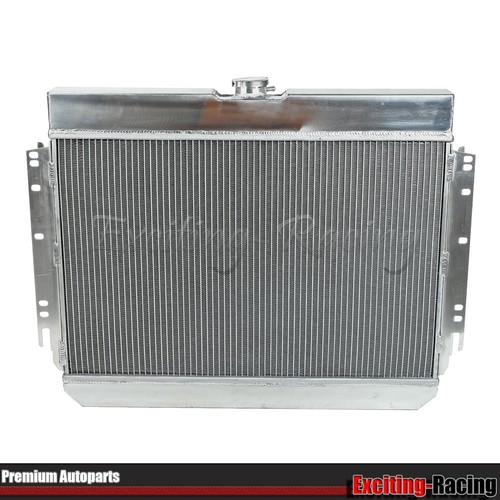 ALUMINUM 3 ROW RADIATOR FOR 1963-1968 CHEVY IMPALA V8 ENGINE ...