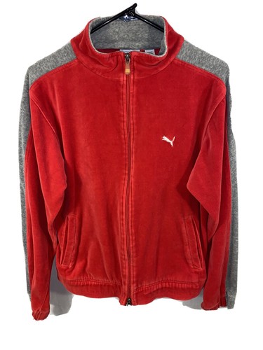 puma suede track top