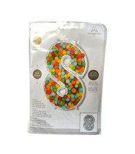 Extra Large 32  x 51  Anagram Foil Balloon Formz Number 8 NEW Sealed