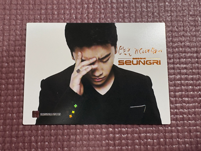 BIGBANG 2011 STAR Collection Card( Seungri ) | eBay