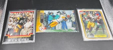PLAXICO  BURRESS  2004  BOWMAN  #34 UD #154 FLEER #117 STEELERS SET