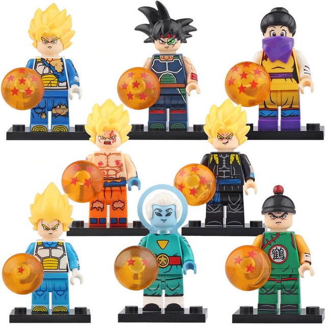 dragon ball lego minifigures