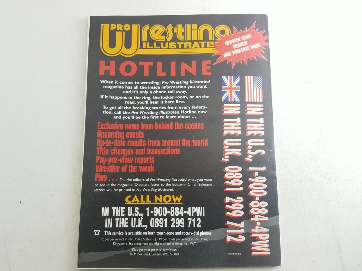 Pro Wrestling Illustrated Magazine June 1994 Sting Vs. Hogan