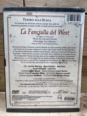 (未使用･未開封品)　Fanciulla Del West [DVD] [Import] tu1jdyt Amazon.com: Puccini: La Fanciulla del West : Giacomo Puccini