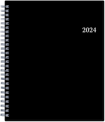 Planificador Semanal Y Mensual 2024 Enero Diciembre 7  X 9  Cubierta Flexible