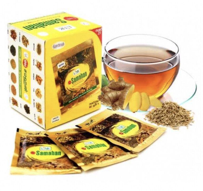 Ceylon LINK NATURAL SAMAHAN TEA INSTANTAyurveda Herbal Tea Cough